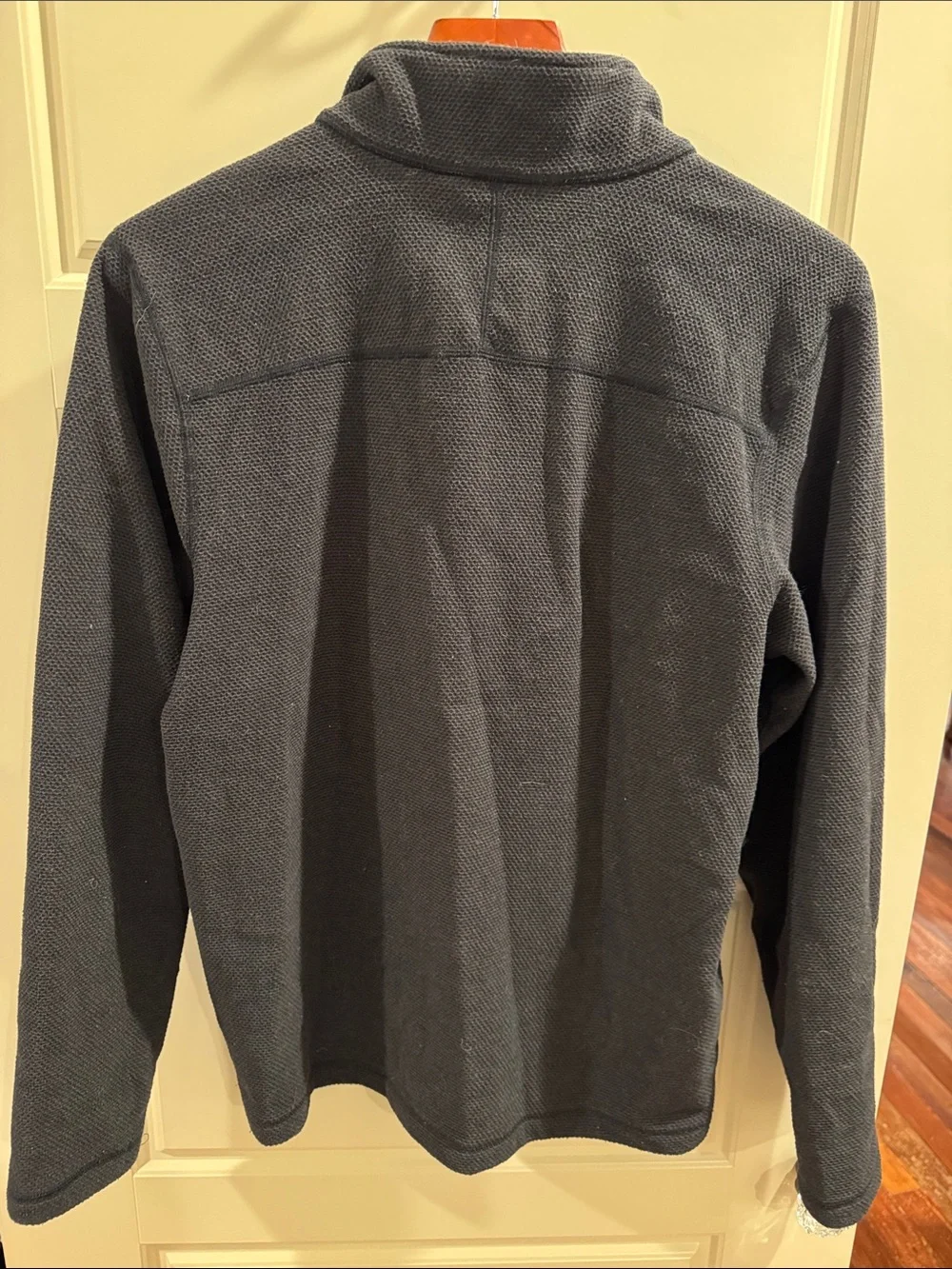The North Face Black Lightweight Half-Zip Fleece Pullover